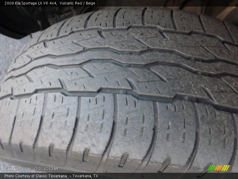 Volcanic Red / Beige 2009 Kia Sportage LX V6 4x4