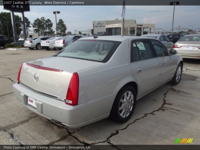 White Diamond / Cashmere 2007 Cadillac DTS Luxury