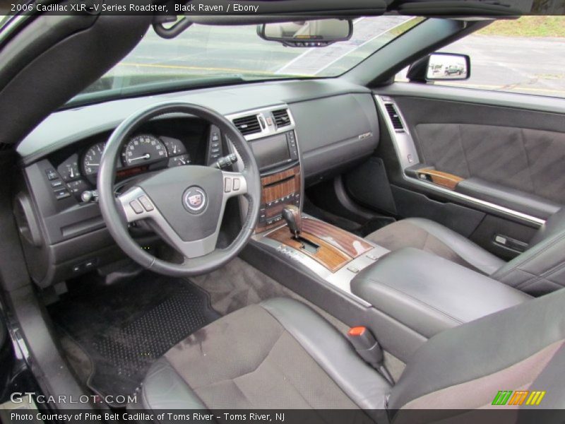 Ebony Interior - 2006 XLR -V Series Roadster 
