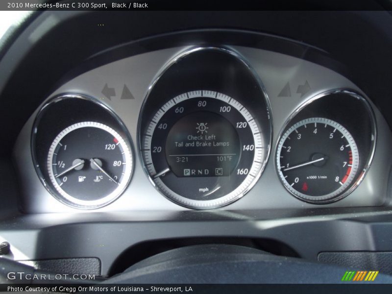 Black / Black 2010 Mercedes-Benz C 300 Sport