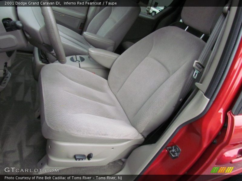 Inferno Red Pearlcoat / Taupe 2001 Dodge Grand Caravan EX