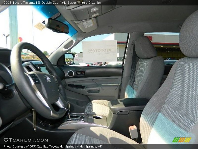 Super White / Graphite 2013 Toyota Tacoma TSS Double Cab 4x4
