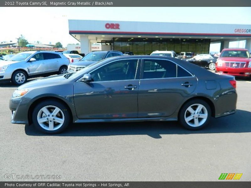 Magnetic Gray Metallic / Black/Ash 2012 Toyota Camry SE