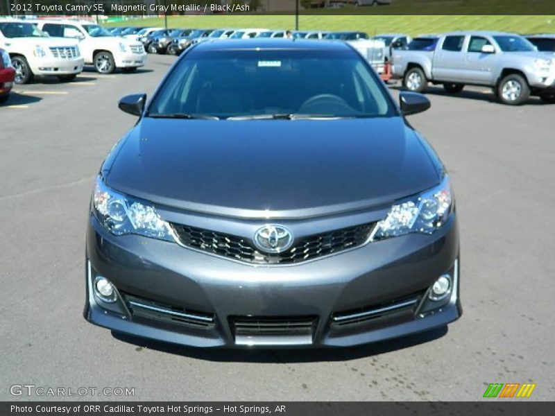 Magnetic Gray Metallic / Black/Ash 2012 Toyota Camry SE