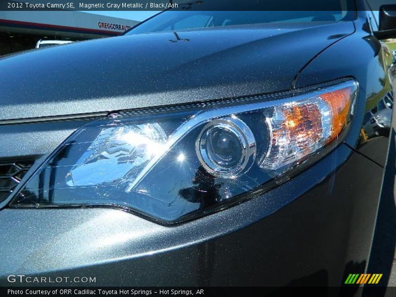 Magnetic Gray Metallic / Black/Ash 2012 Toyota Camry SE