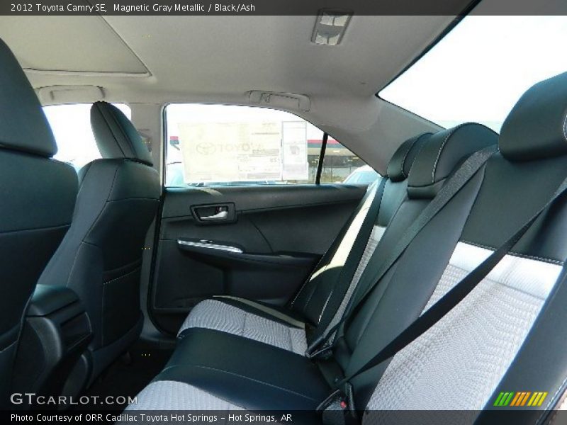 Magnetic Gray Metallic / Black/Ash 2012 Toyota Camry SE