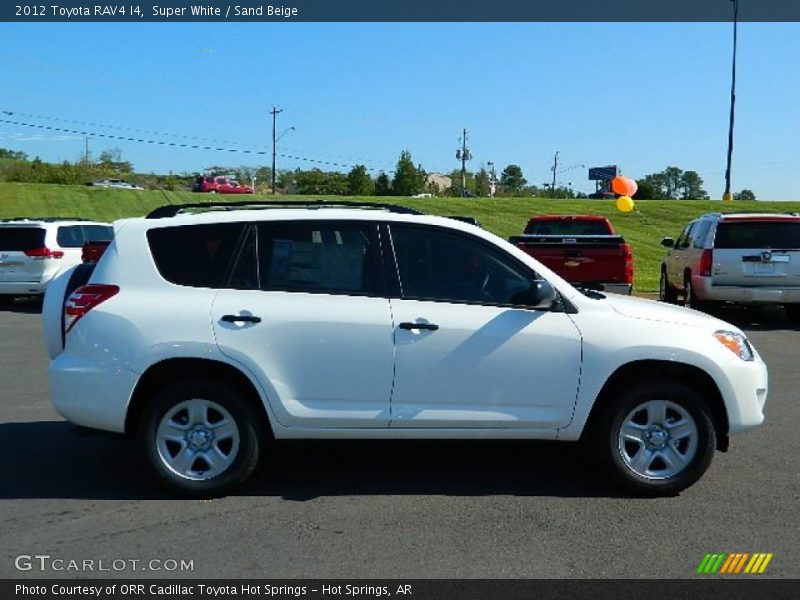 Super White / Sand Beige 2012 Toyota RAV4 I4