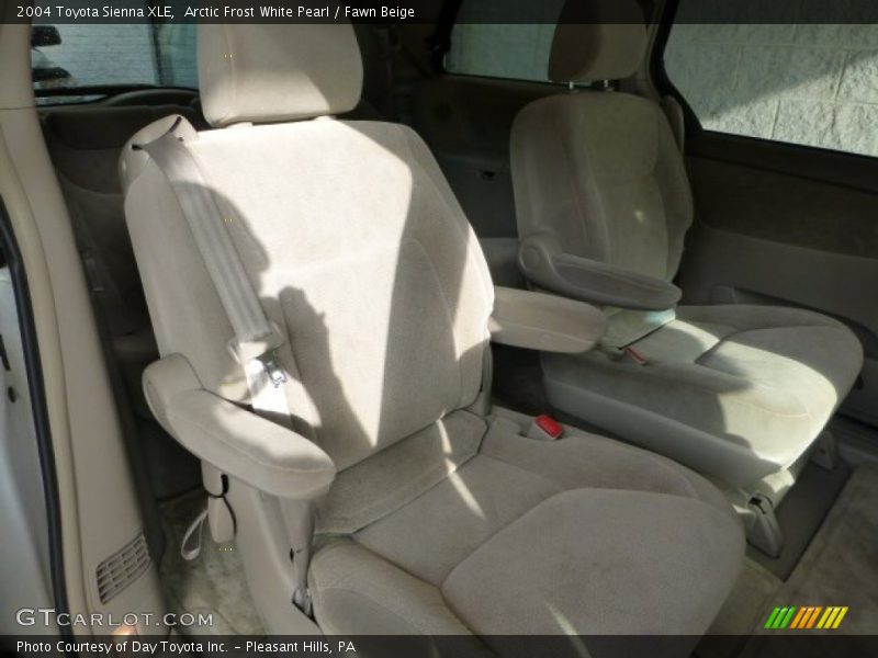 Arctic Frost White Pearl / Fawn Beige 2004 Toyota Sienna XLE