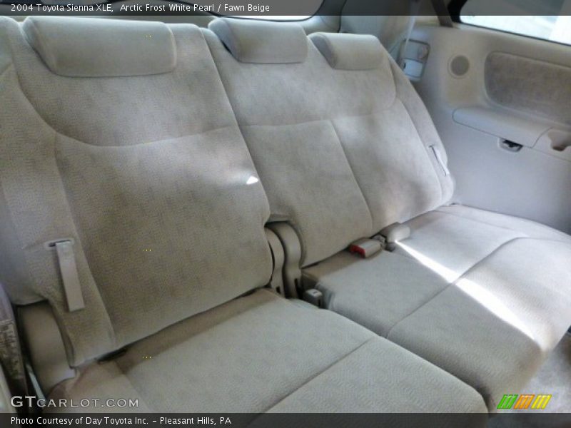Arctic Frost White Pearl / Fawn Beige 2004 Toyota Sienna XLE