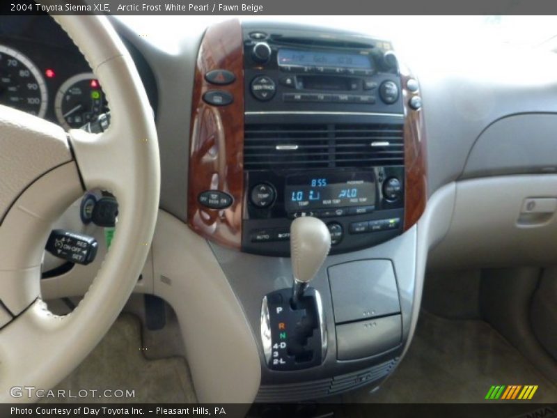 Arctic Frost White Pearl / Fawn Beige 2004 Toyota Sienna XLE