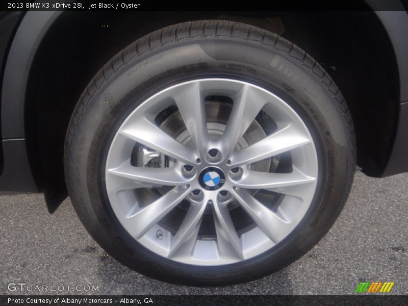 Jet Black / Oyster 2013 BMW X3 xDrive 28i