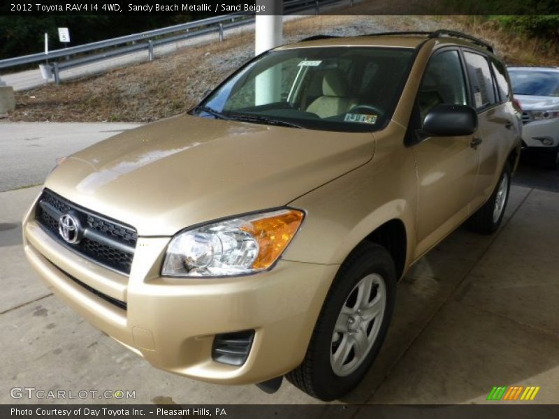 Sandy Beach Metallic / Sand Beige 2012 Toyota RAV4 I4 4WD