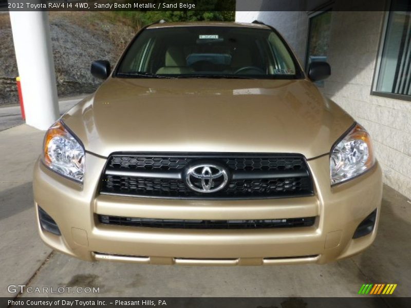 Sandy Beach Metallic / Sand Beige 2012 Toyota RAV4 I4 4WD