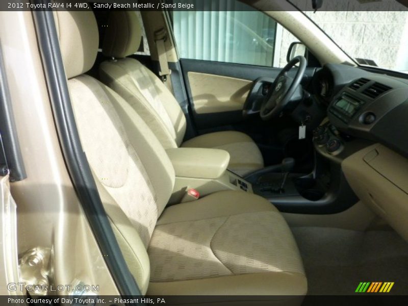Sandy Beach Metallic / Sand Beige 2012 Toyota RAV4 I4 4WD