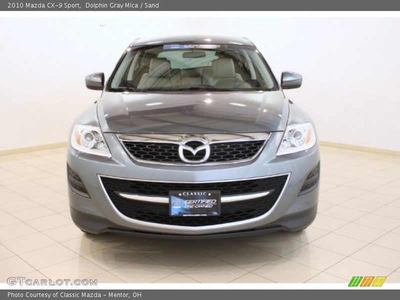 Dolphin Gray Mica / Sand 2010 Mazda CX-9 Sport