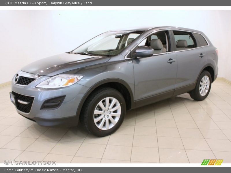 Dolphin Gray Mica / Sand 2010 Mazda CX-9 Sport