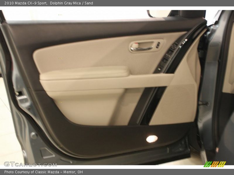 Dolphin Gray Mica / Sand 2010 Mazda CX-9 Sport