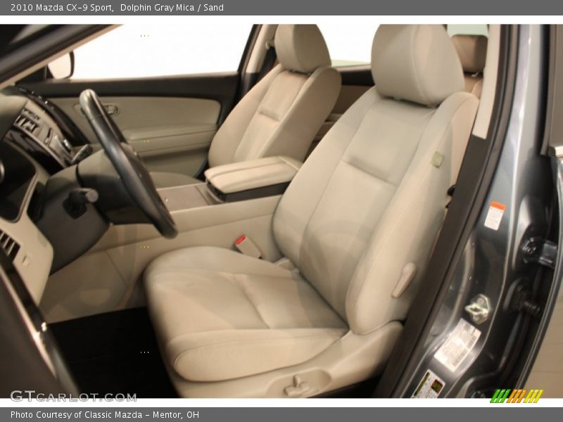 Dolphin Gray Mica / Sand 2010 Mazda CX-9 Sport