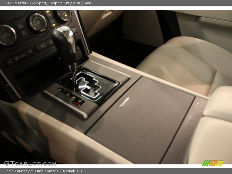 Dolphin Gray Mica / Sand 2010 Mazda CX-9 Sport
