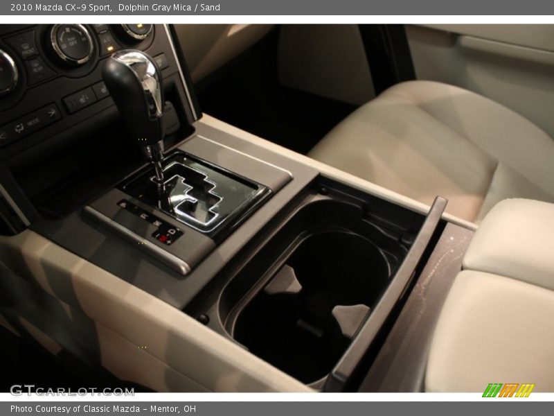 Dolphin Gray Mica / Sand 2010 Mazda CX-9 Sport