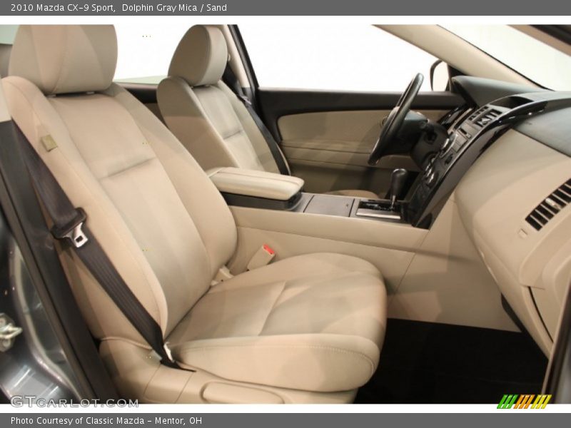 Dolphin Gray Mica / Sand 2010 Mazda CX-9 Sport