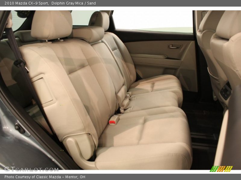 Dolphin Gray Mica / Sand 2010 Mazda CX-9 Sport