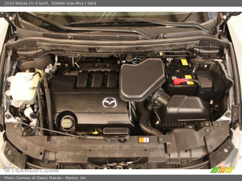 Dolphin Gray Mica / Sand 2010 Mazda CX-9 Sport