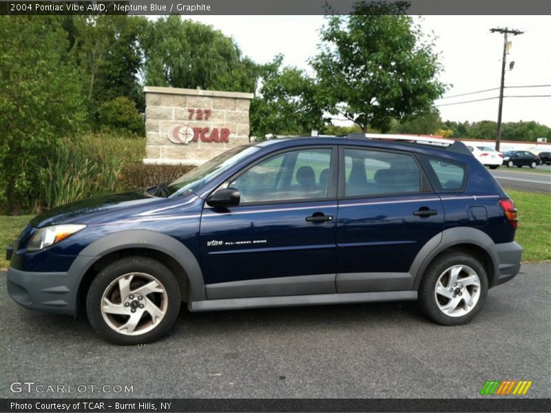 Neptune Blue / Graphite 2004 Pontiac Vibe AWD