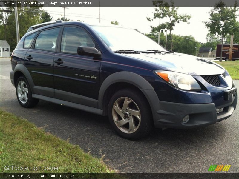 Neptune Blue / Graphite 2004 Pontiac Vibe AWD