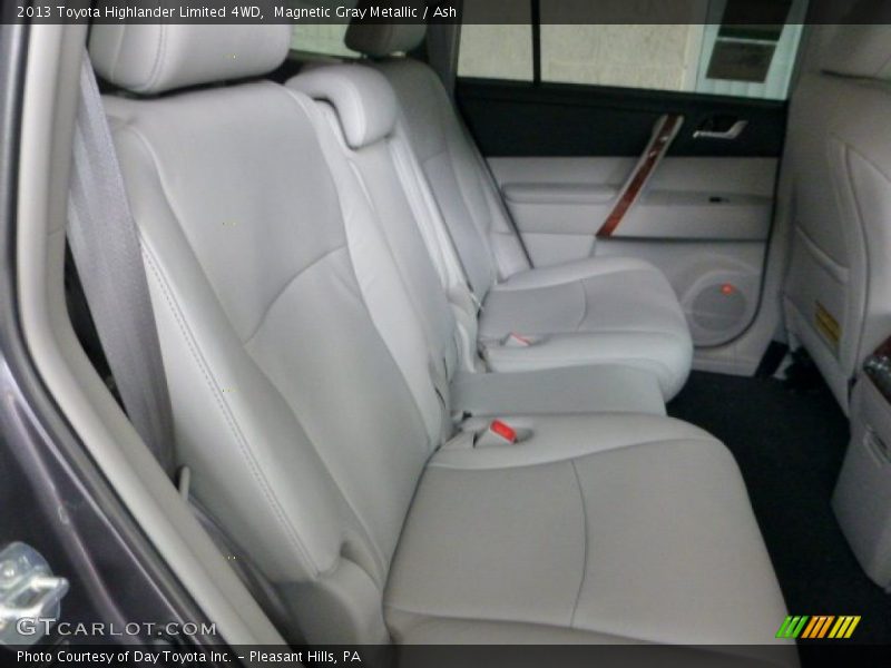 Magnetic Gray Metallic / Ash 2013 Toyota Highlander Limited 4WD