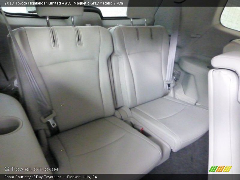Magnetic Gray Metallic / Ash 2013 Toyota Highlander Limited 4WD