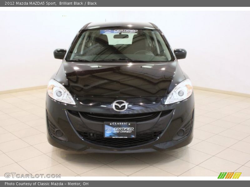 Brilliant Black / Black 2012 Mazda MAZDA5 Sport