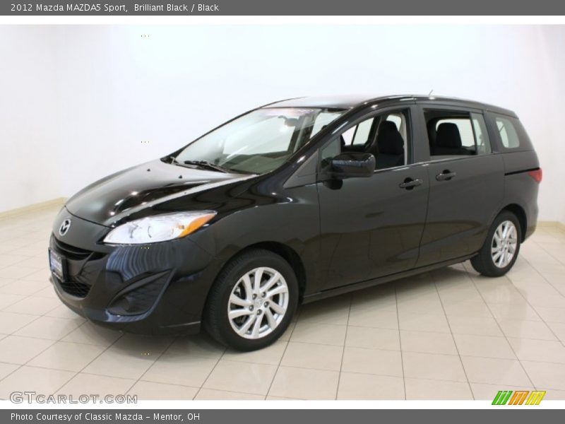 Brilliant Black / Black 2012 Mazda MAZDA5 Sport