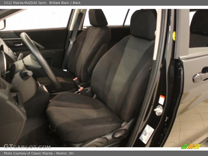 Brilliant Black / Black 2012 Mazda MAZDA5 Sport