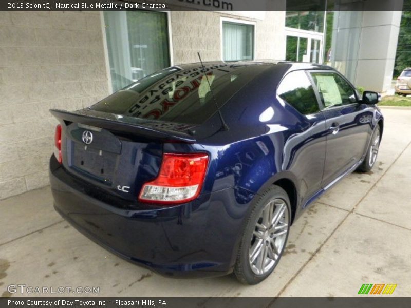 Nautical Blue Metallic / Dark Charcoal 2013 Scion tC