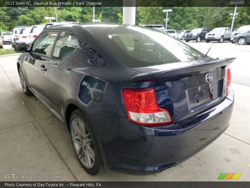 Nautical Blue Metallic / Dark Charcoal 2013 Scion tC