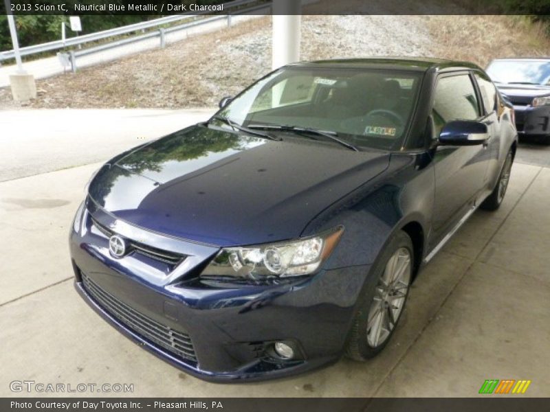 Nautical Blue Metallic / Dark Charcoal 2013 Scion tC