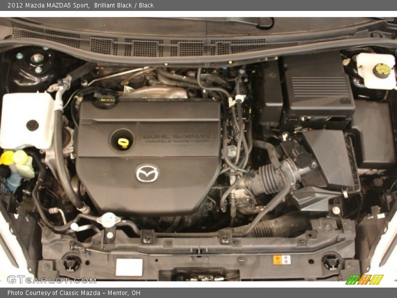 Brilliant Black / Black 2012 Mazda MAZDA5 Sport