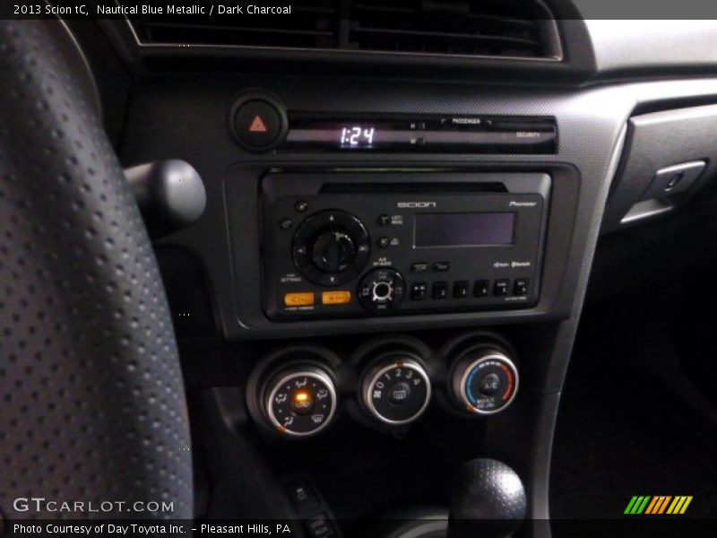 Nautical Blue Metallic / Dark Charcoal 2013 Scion tC