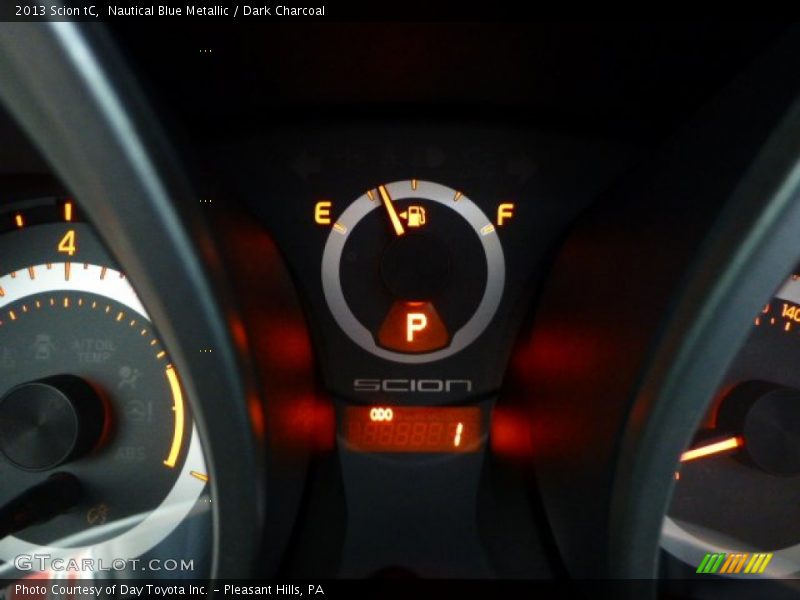 Nautical Blue Metallic / Dark Charcoal 2013 Scion tC