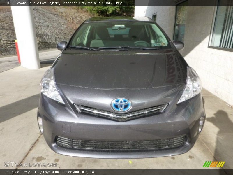Magnetic Gray Metallic / Dark Gray 2012 Toyota Prius v Two Hybrid