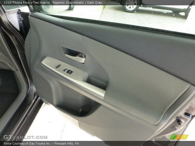 Magnetic Gray Metallic / Dark Gray 2012 Toyota Prius v Two Hybrid
