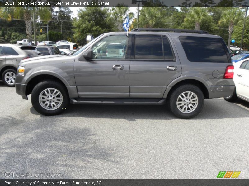Sterling Grey Metallic / Camel 2011 Ford Expedition XLT