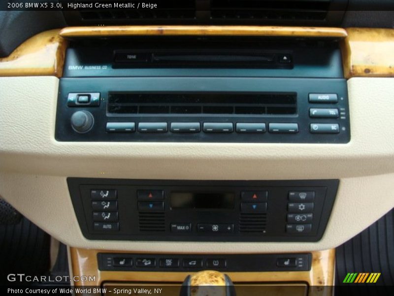 Highland Green Metallic / Beige 2006 BMW X5 3.0i