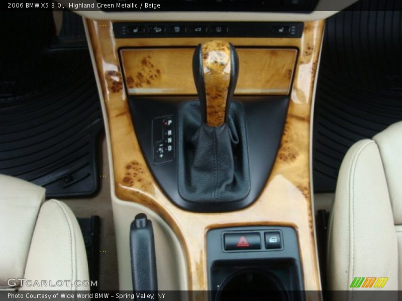 Highland Green Metallic / Beige 2006 BMW X5 3.0i