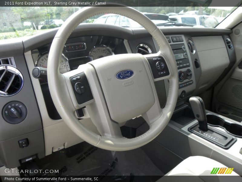 Sterling Grey Metallic / Camel 2011 Ford Expedition XLT