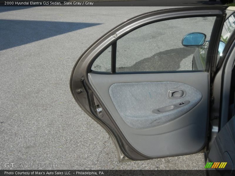 Slate Gray / Gray 2000 Hyundai Elantra GLS Sedan