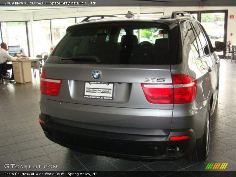 Space Grey Metallic / Black 2009 BMW X5 xDrive30i