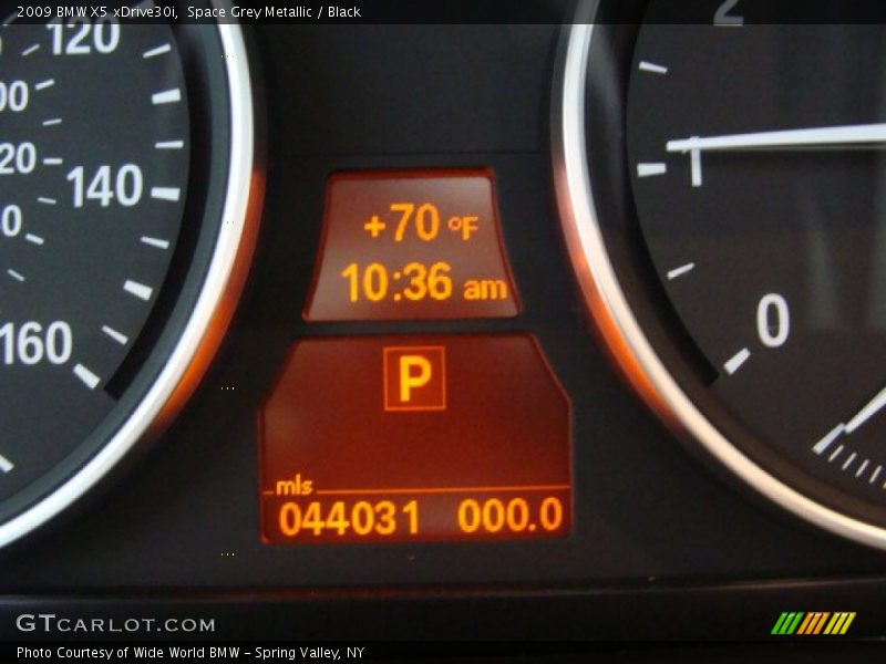 Space Grey Metallic / Black 2009 BMW X5 xDrive30i