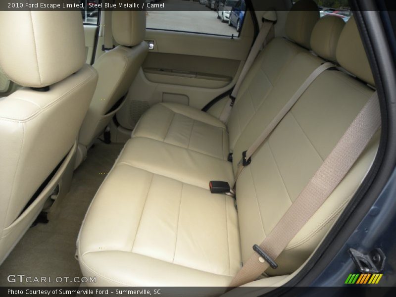 Steel Blue Metallic / Camel 2010 Ford Escape Limited
